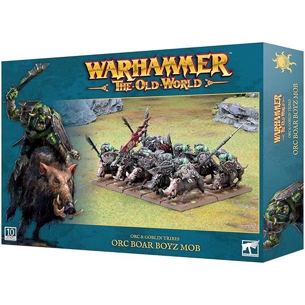 Amazon.com: Warhammer Old World - Goblin Wolf Rider Mob